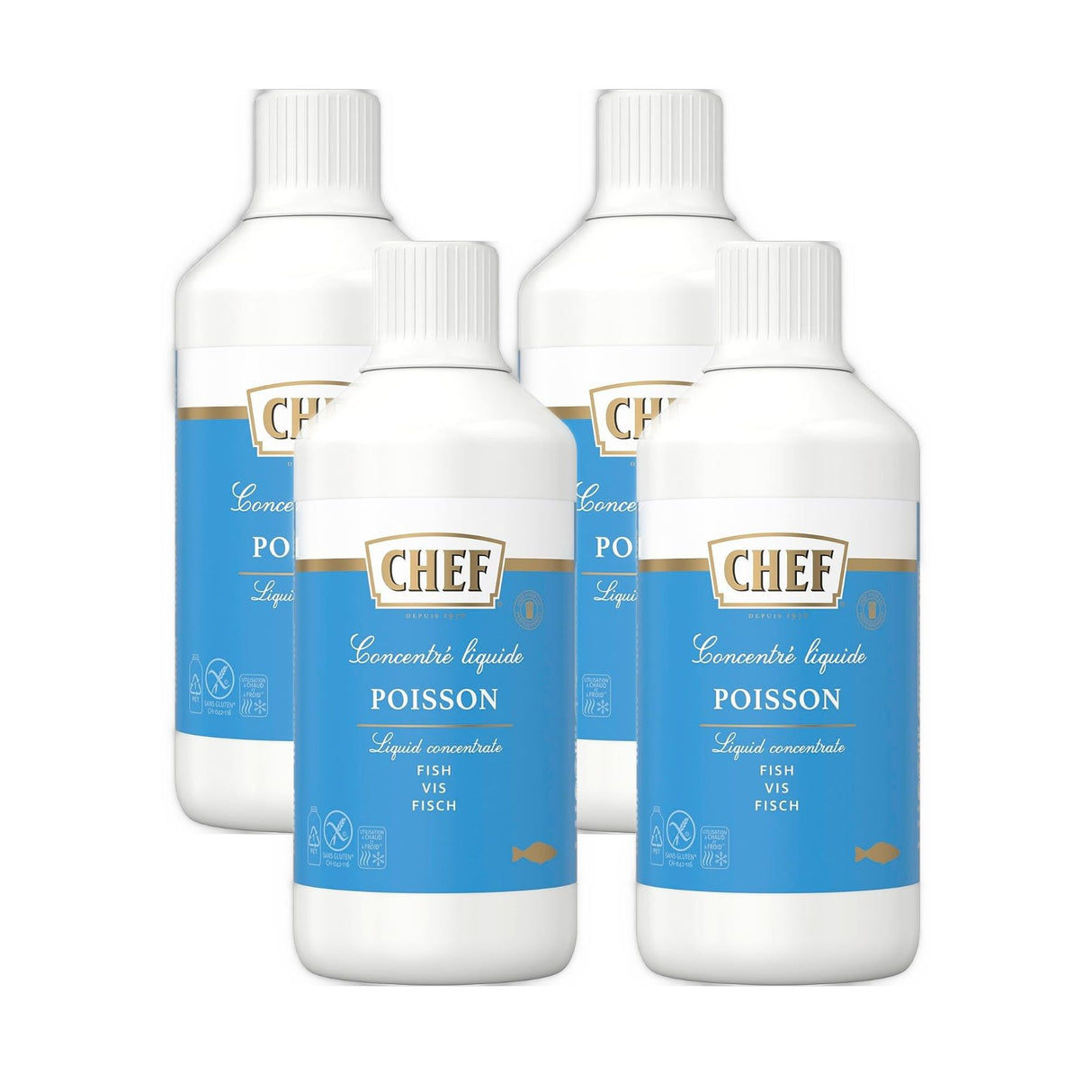CHEF® Concentré Liquide Poisson Bouteille