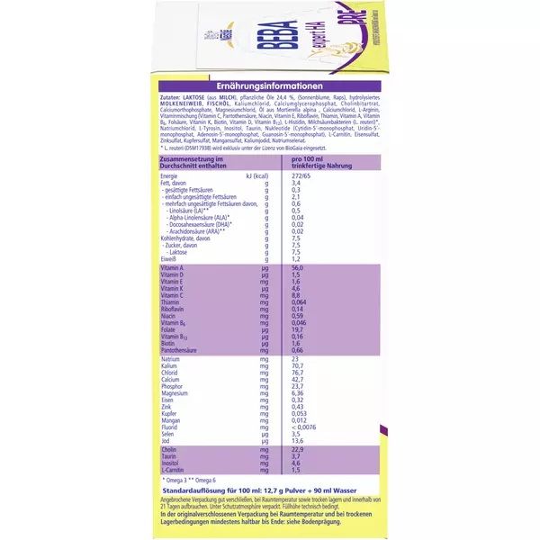 Nestlé BEBA EXPERT HA PRE Hydrolisierte Anfangsnahrung