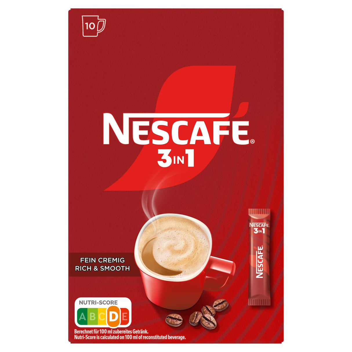 Nescafé 3 en 1 Classic Café instantané en sticks