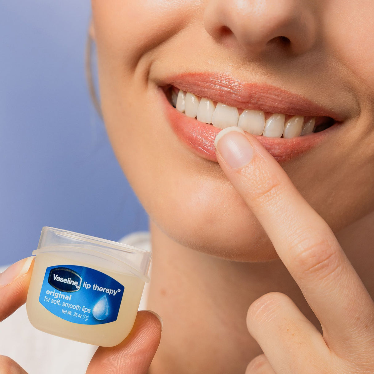 Vaseline Lip Therapy 7G Das Original | Pflegender Lippenbalsam für optimale Feuchtigkeit |