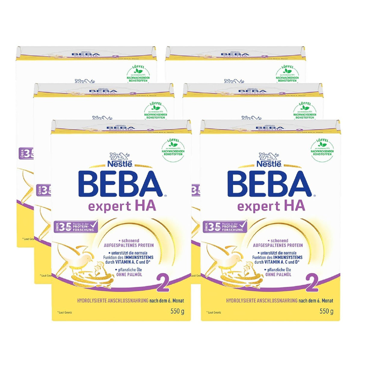 Nestlé BEBA EXPERT HA 2 Hydrolisierte Folgenahrung