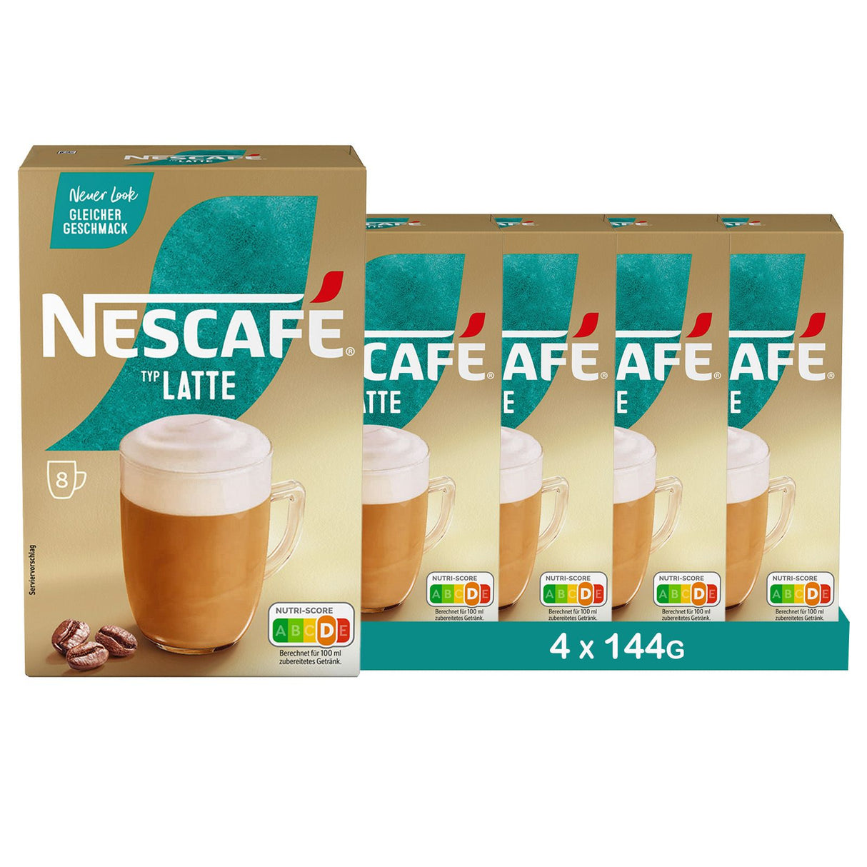 NESCAFÉ Gold Typ Latte, löslicher Bohnenkaffee