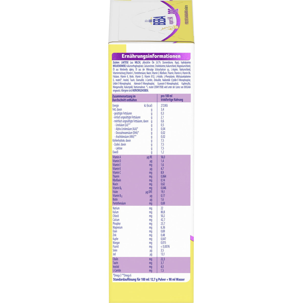 Nestlé BEBA EXPERT HA PRE Hydrolisierte Anfangsnahrung