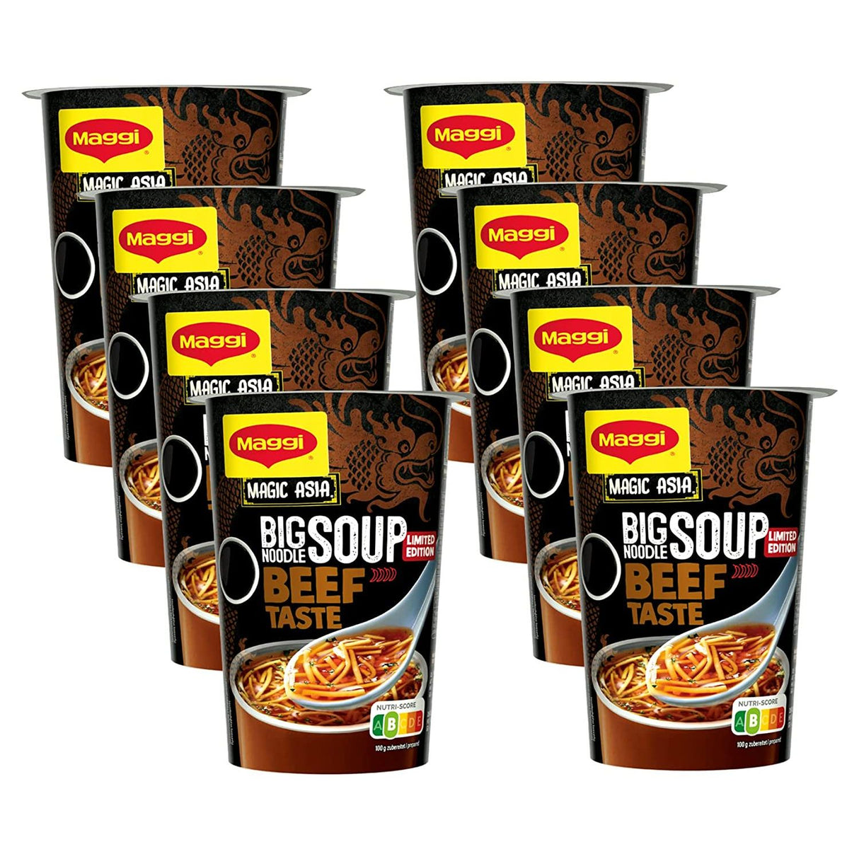 MAGGI Magic Asia Big Noodle Soup (Goût du bœuf)