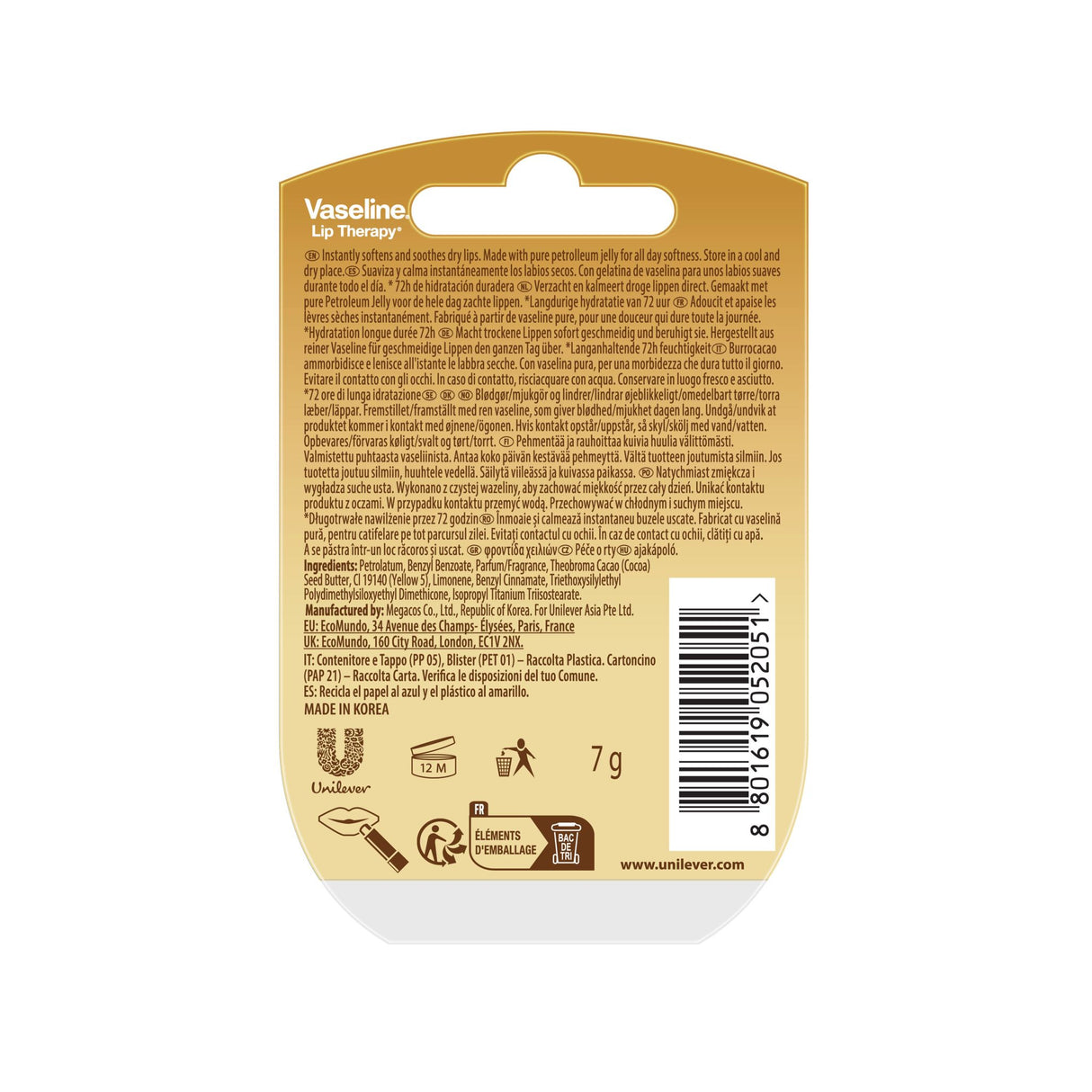 Vaseline Lip Therapy |