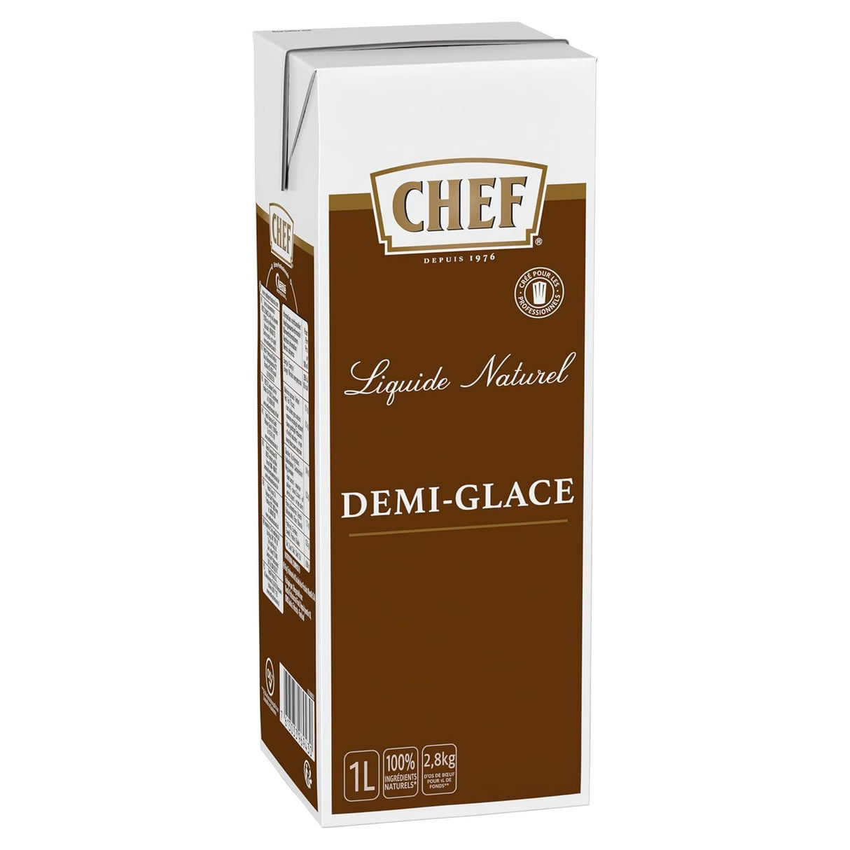 CHEF Demi-Glace Liquide Naturel, Fonds de bœuf