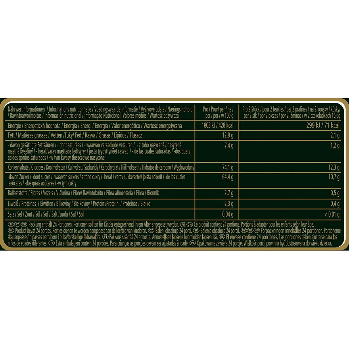 NESTLÉ After Eight® Minze Täfelchen