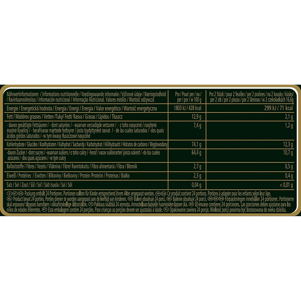 NESTLÉ After Eight® Minze Täfelchen