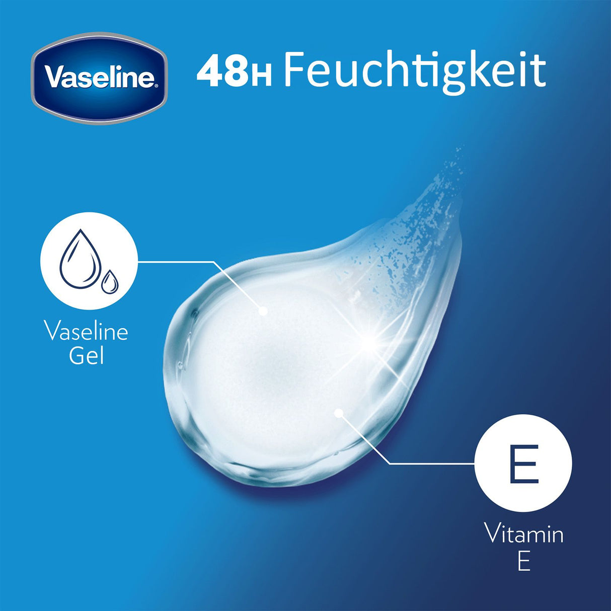 Vaseline Lip Therapy das Original, Pflegender Lippenbalsam, Lippenstift mit Vitamin E und Vaselinegel
