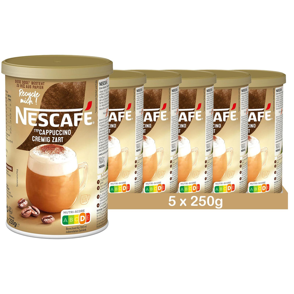 NESCAFÉ Gold Typ Cappuccino löslicher Bohnenkaffee