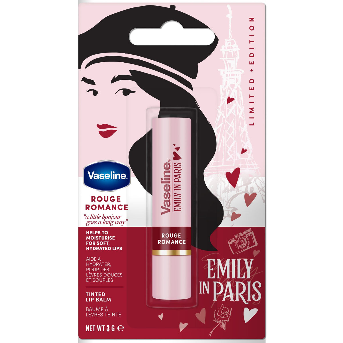 Vaseline x Emily in Paris