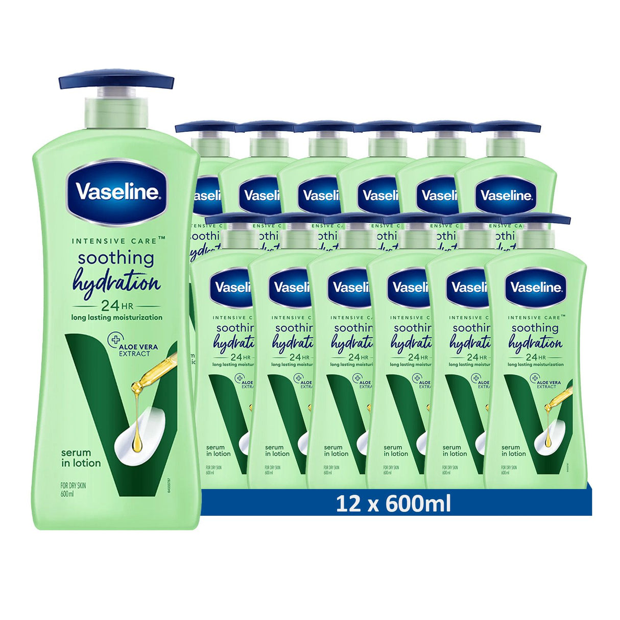Vaseline Intensive Care Body Lotion Soothing Hydration