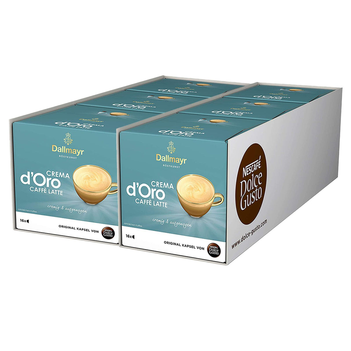 NESCAFÉ Dolce Gusto Dallmayr Crema d'Oro Caffè Latte