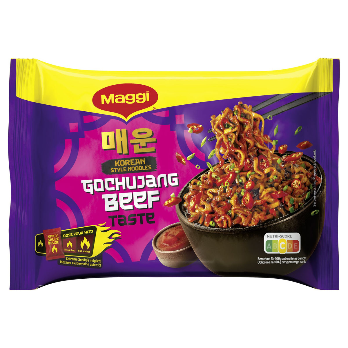 MAGGI Korean Noodles Gochujang Beef
