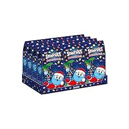 NESTLÉ SMARTIES Baumschmuck, Weihnachtskugeln aus Milchschokolade gefüllt mit Schokolinsen