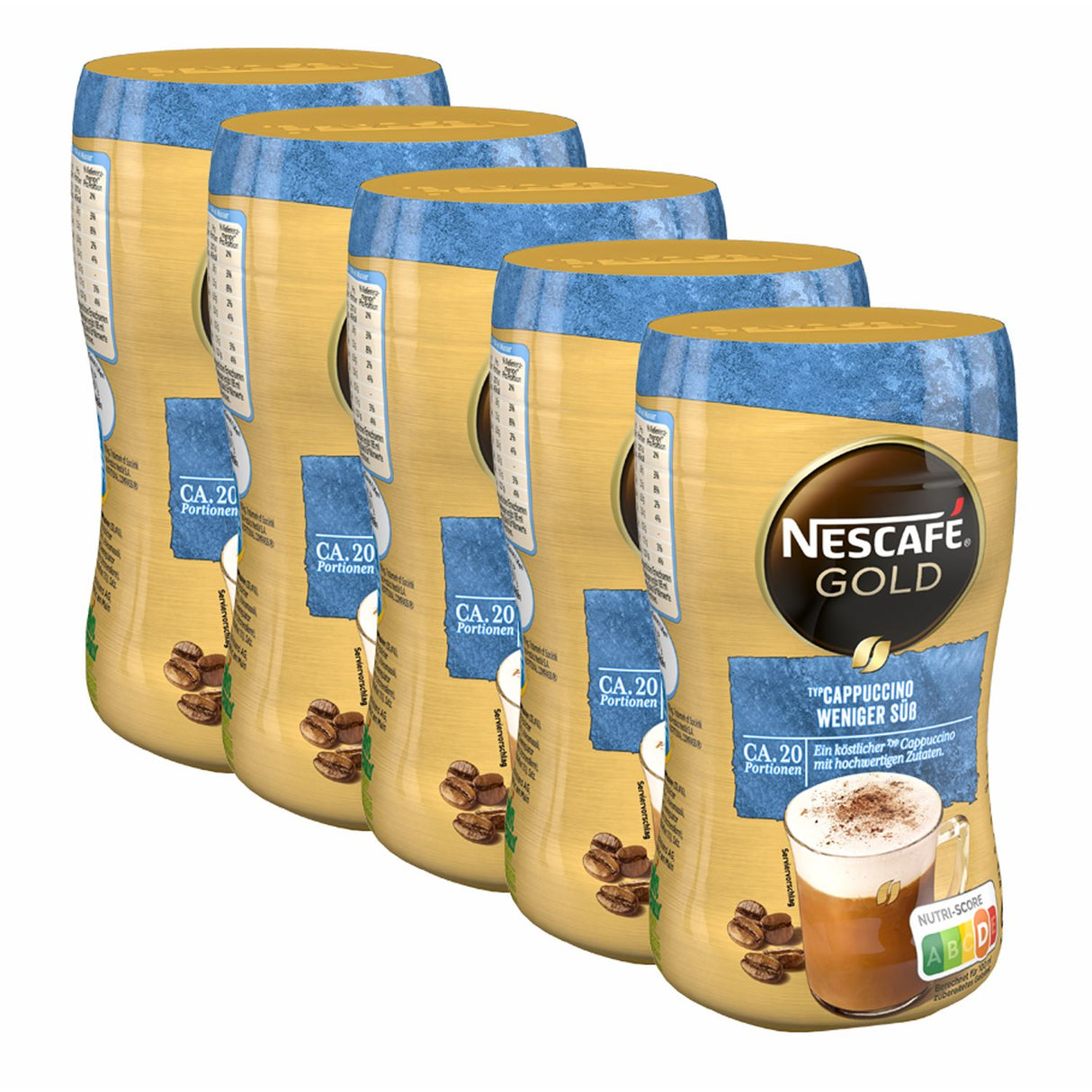 NESCAFÉ Gold Typ Cappuccino Weniger Süß