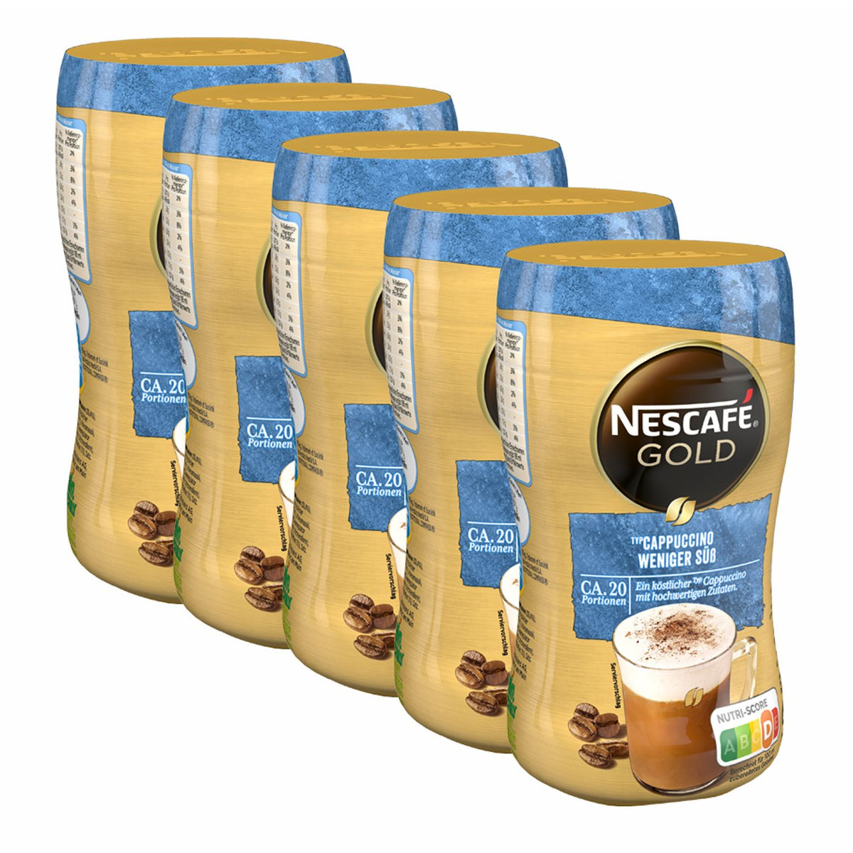 NESCAFÉ Gold Typ Cappuccino Weniger Süß
