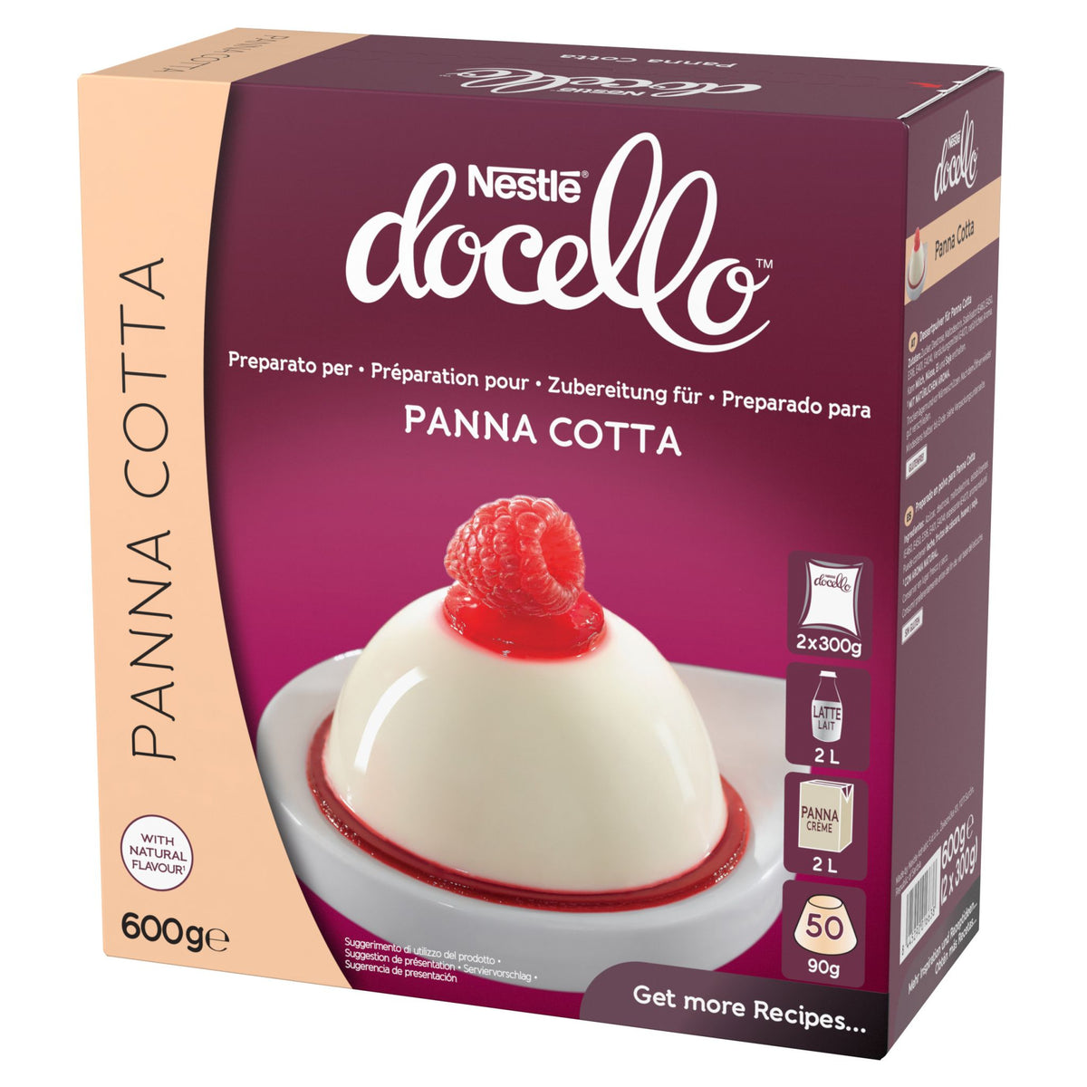 NESTLÉ DOCELLO Poudre pour dessert pour panna cotta
