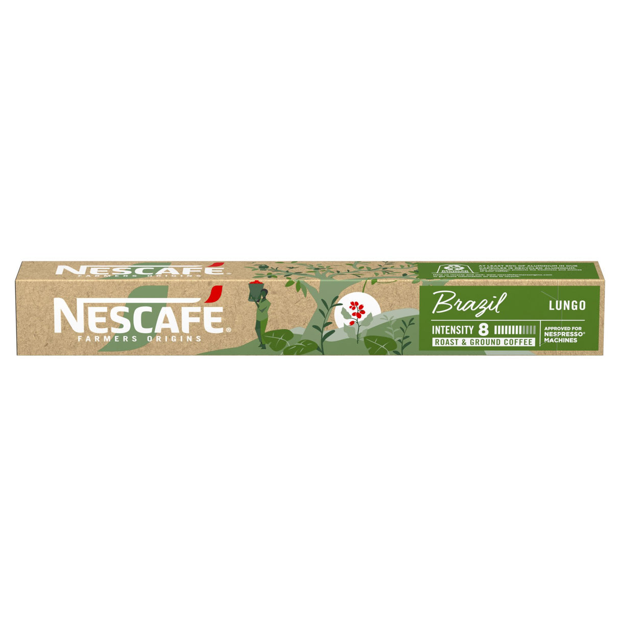 NESCAFÉ Farmers Origins Brazil Lungo pour les machines NESPRESSO