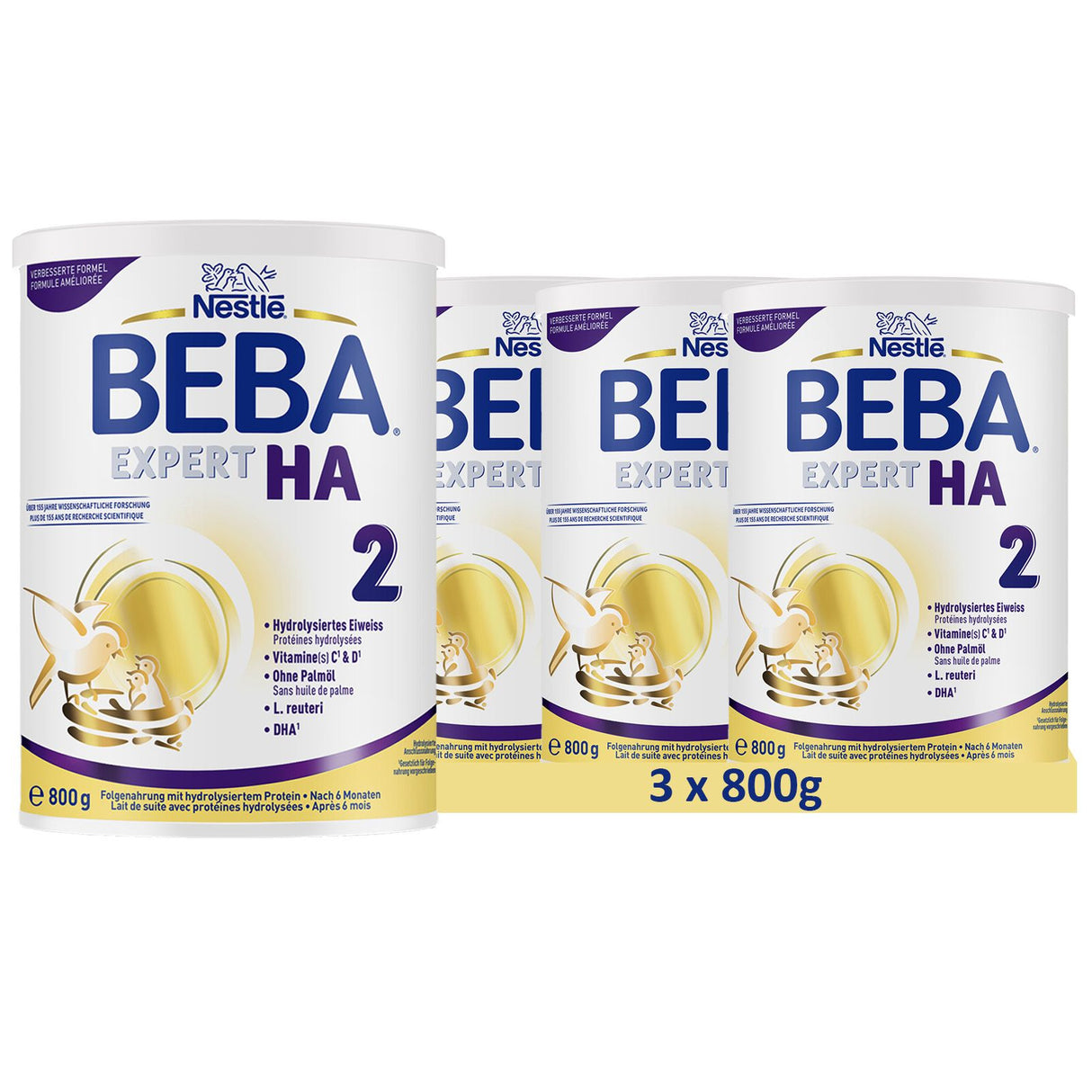 Nestlé BEBA EXPERT HA 2 Hydrolisierte Folgenahrung