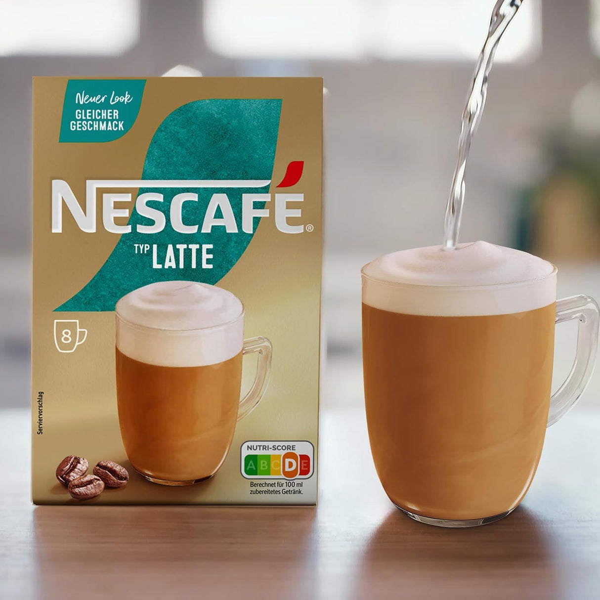 NESCAFÉ Gold Typ Latte, löslicher Bohnenkaffee