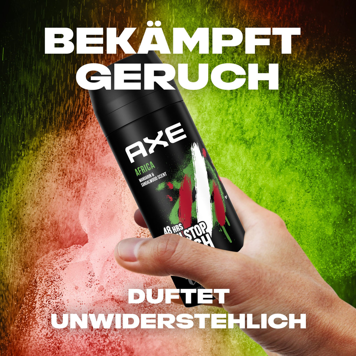 AXE Africa Duo Geschenkset für Männer, mit Bodyspray 150ml und Duschgel 250ml