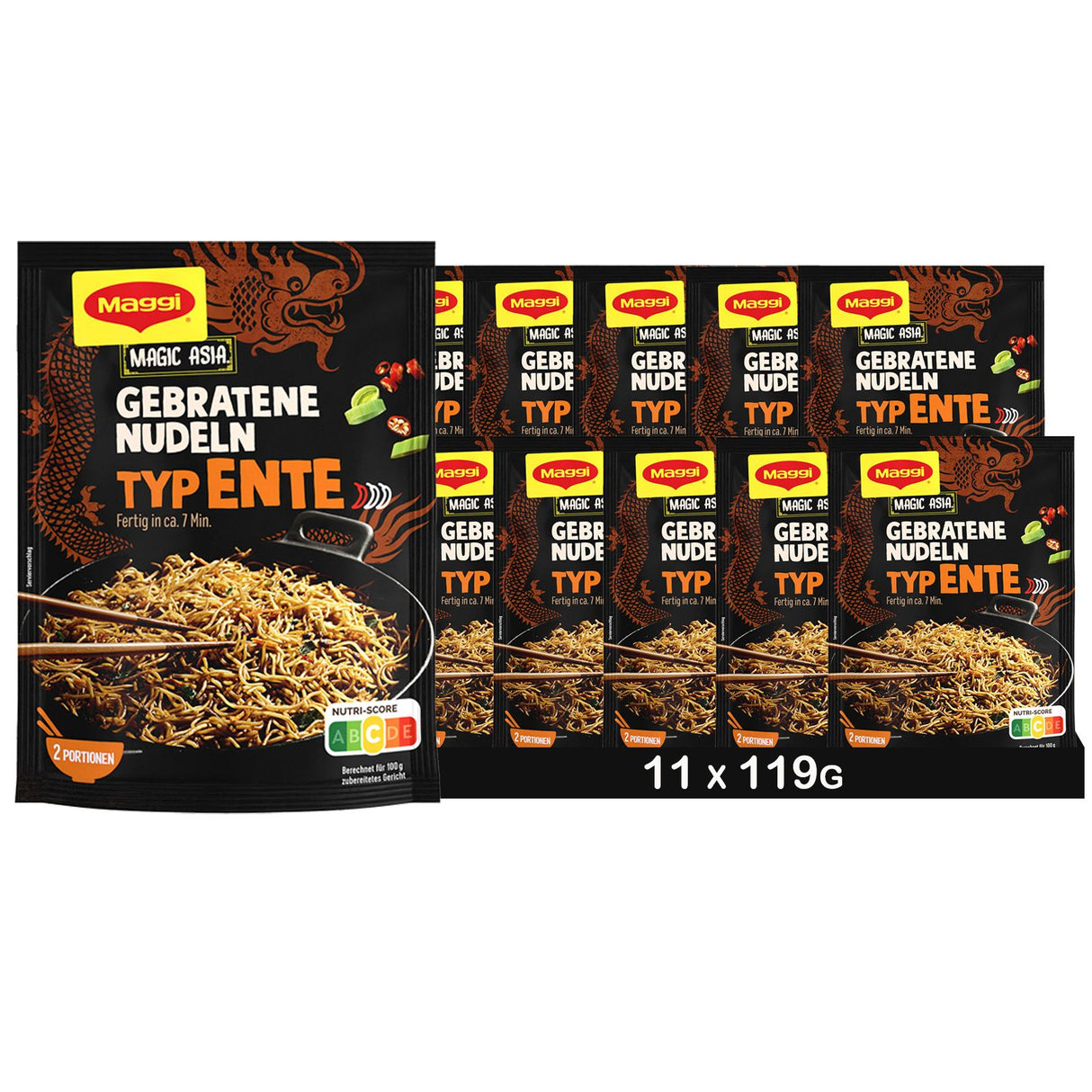 MAGGI Magic Asia Gebratene Nudeln Ente