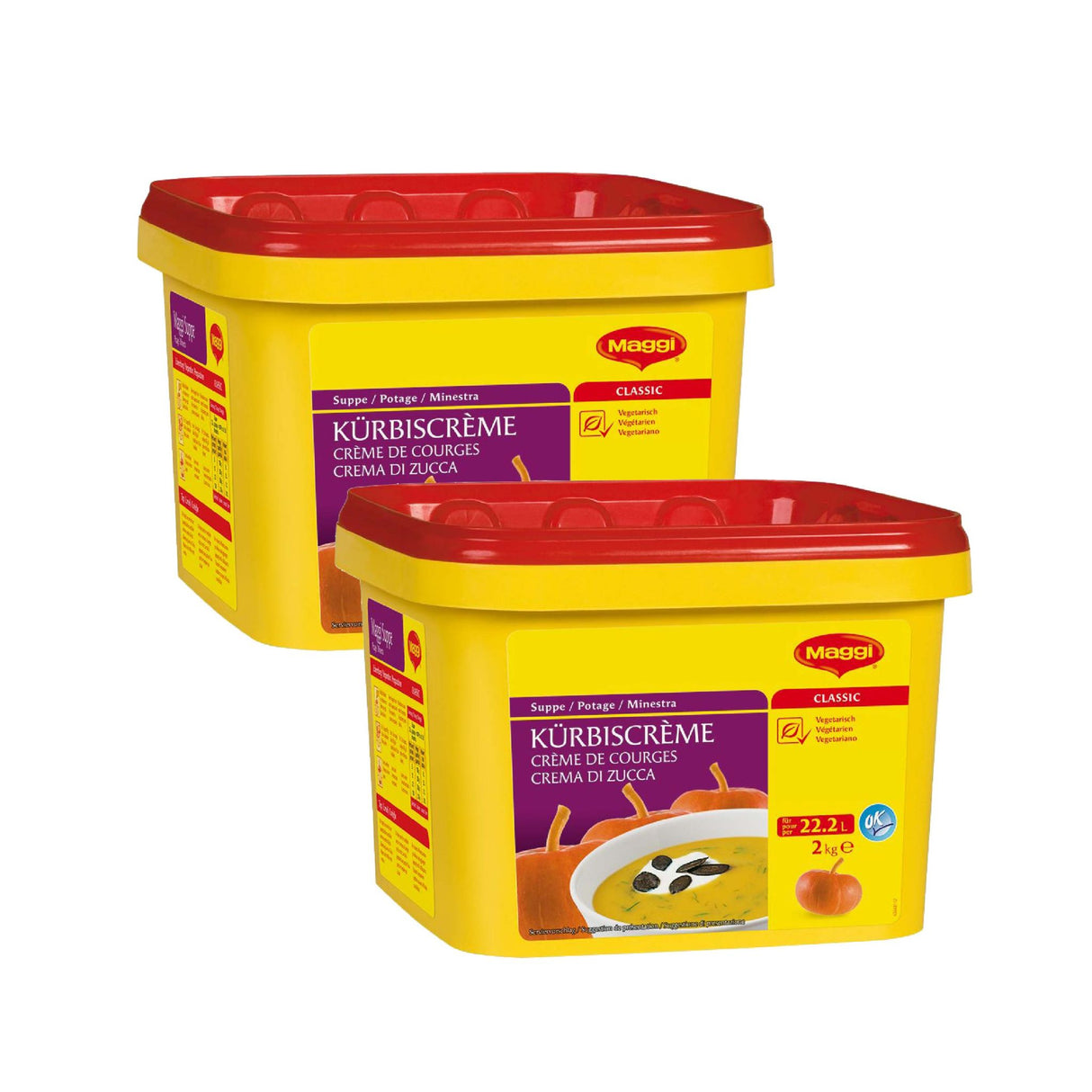 Soupe à la crème de potiron Maggi