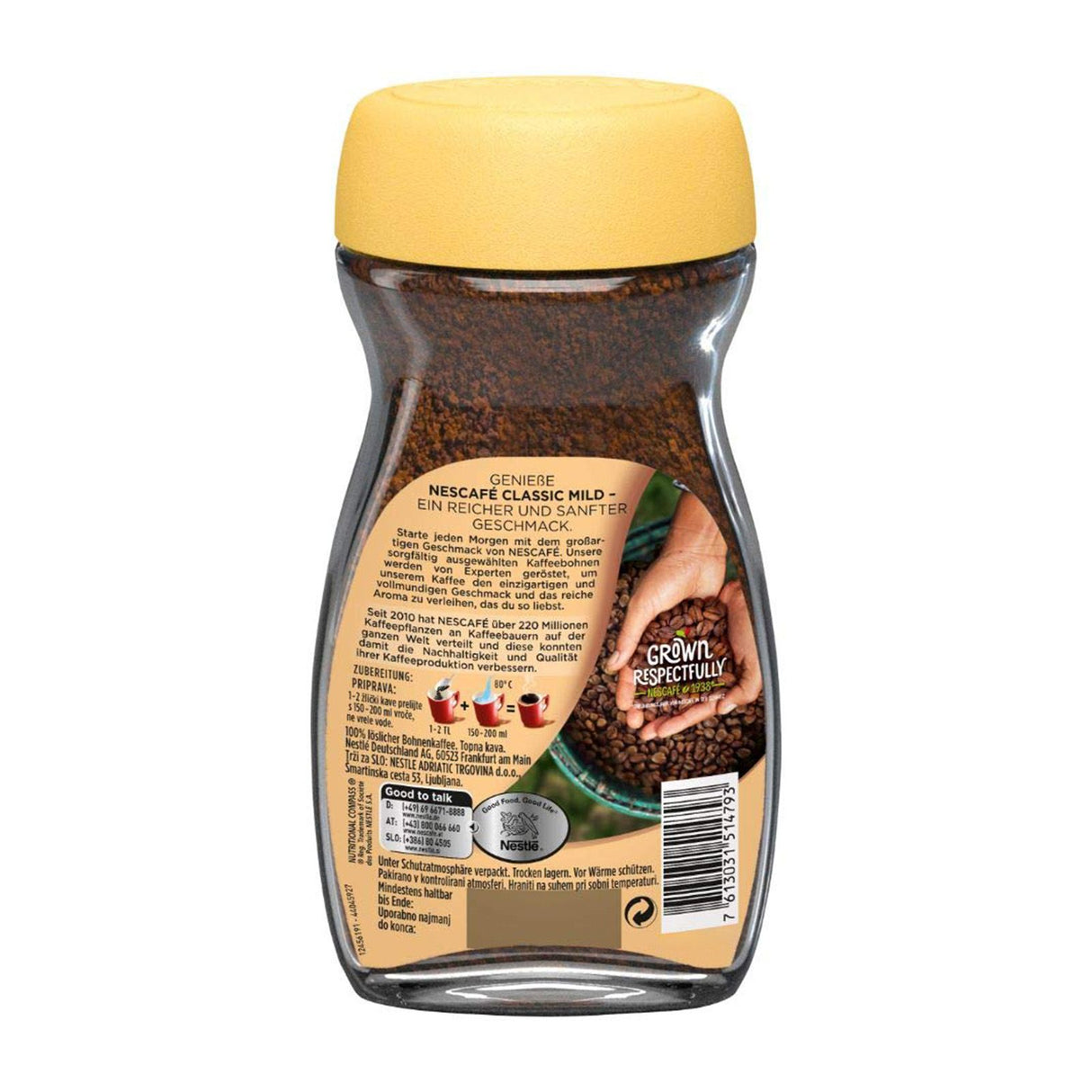 NESCAFÉ Classic Mild, löslicher Bohnenkaffee