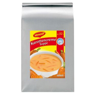 Soupe à la crème de carottes Maggi