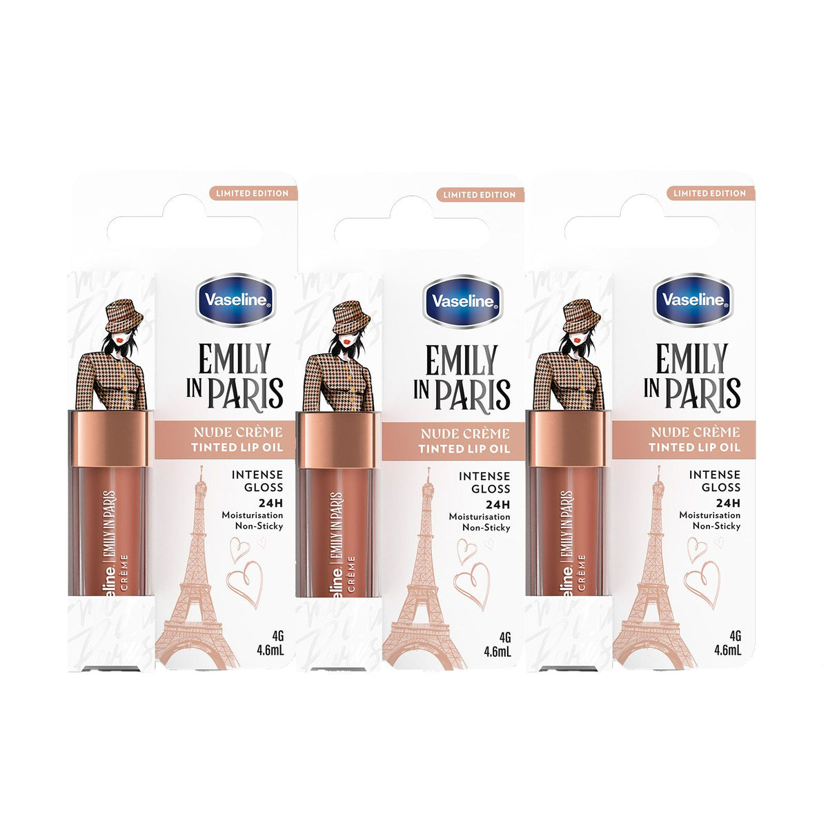 Vaseline x Emily in Paris Lip Oil Limited Edition