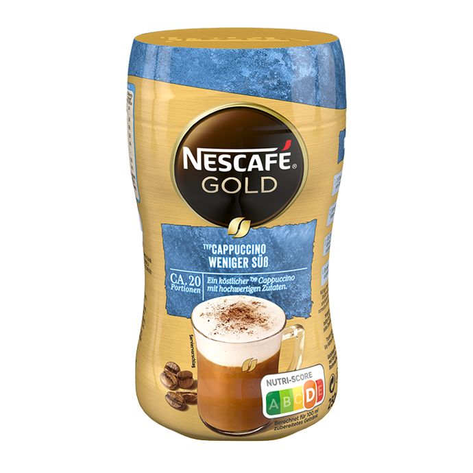 NESCAFÉ Gold Typ Cappuccino Weniger Süß