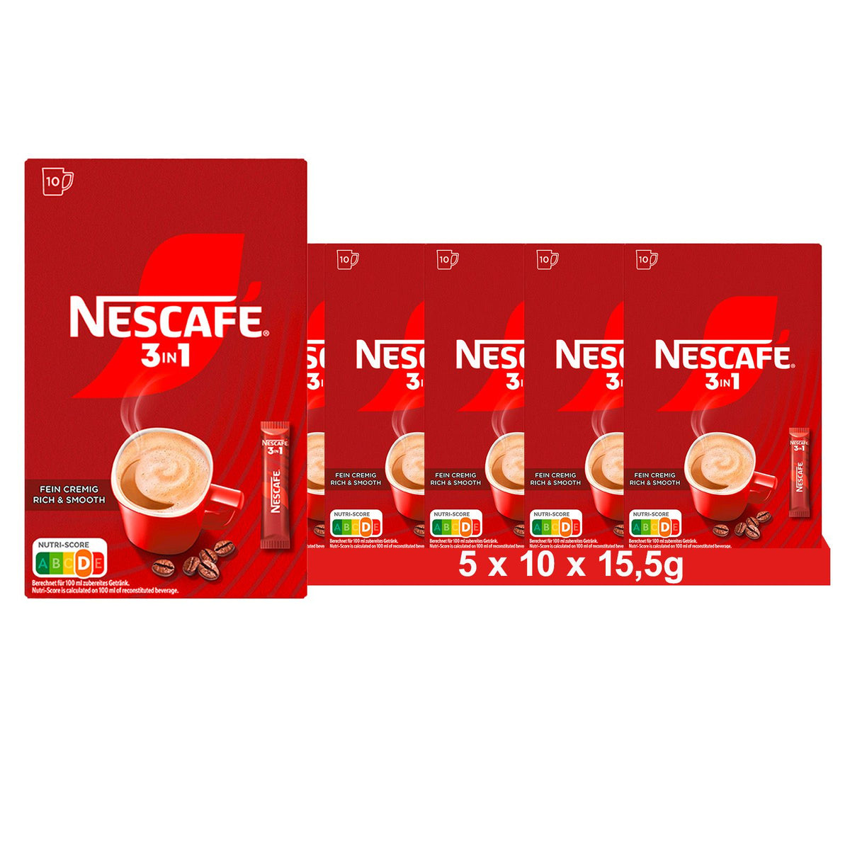 Nescafé 3in1 Classic Löskaffee Sticks