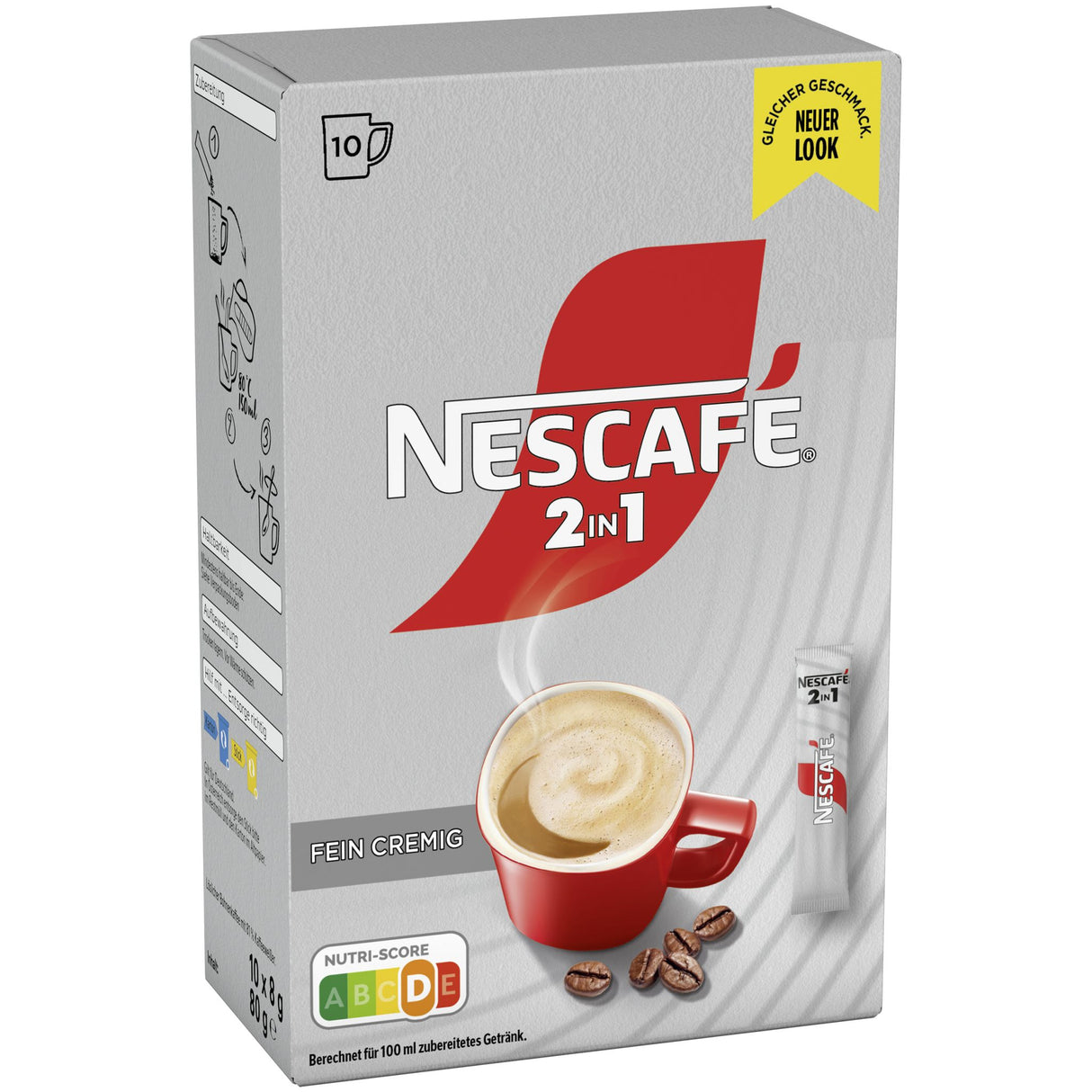 NESCAFÉ 2in1 Getränkepulver-Sticks