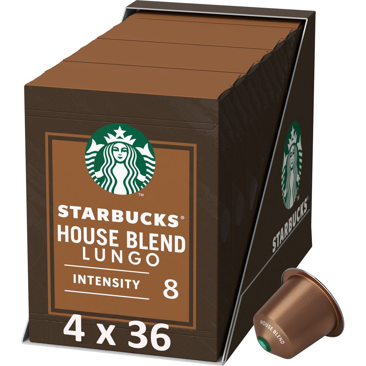 Starbucks House Blend Lungo Big Pack für Nespresso