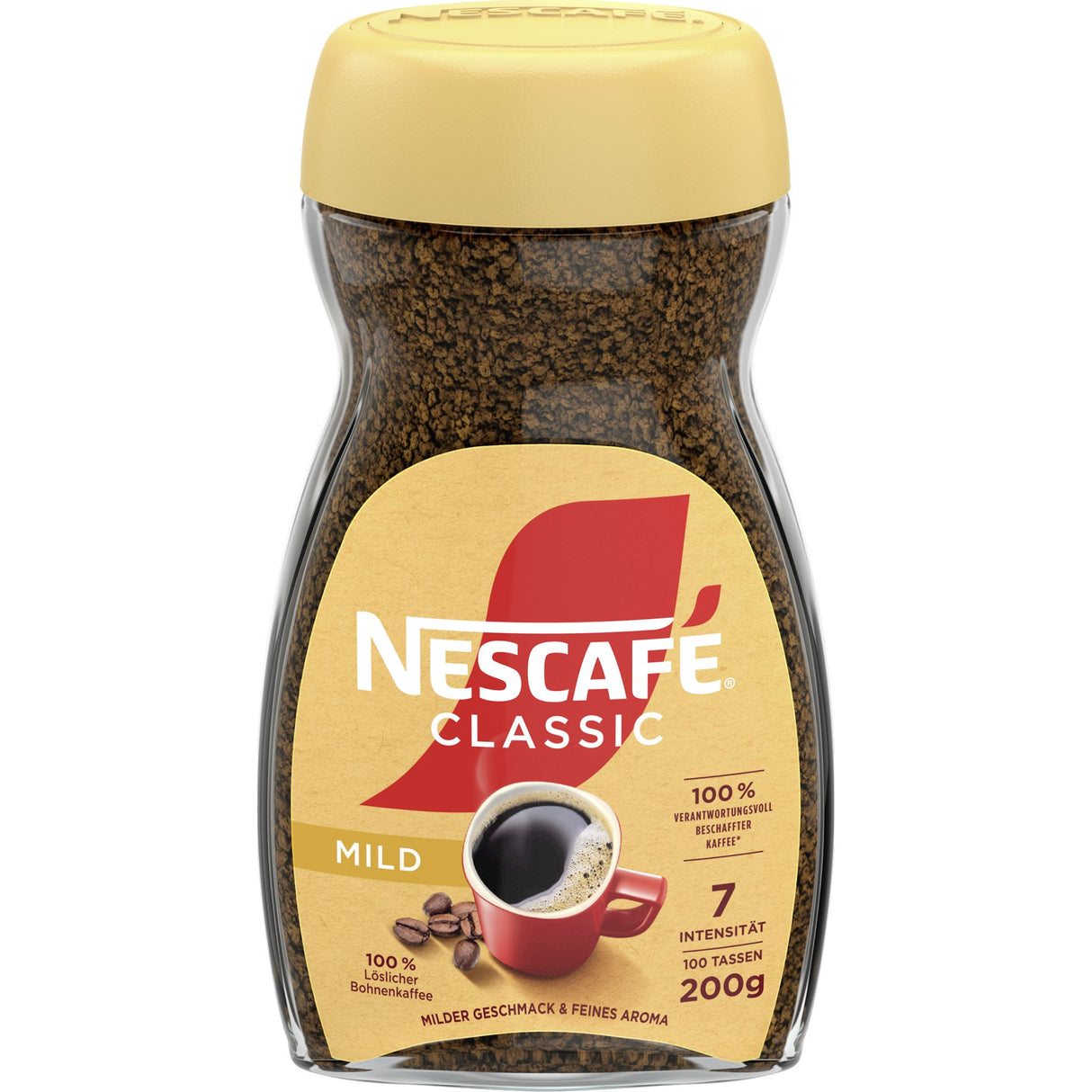 NESCAFÉ Classic Mild, löslicher Bohnenkaffee