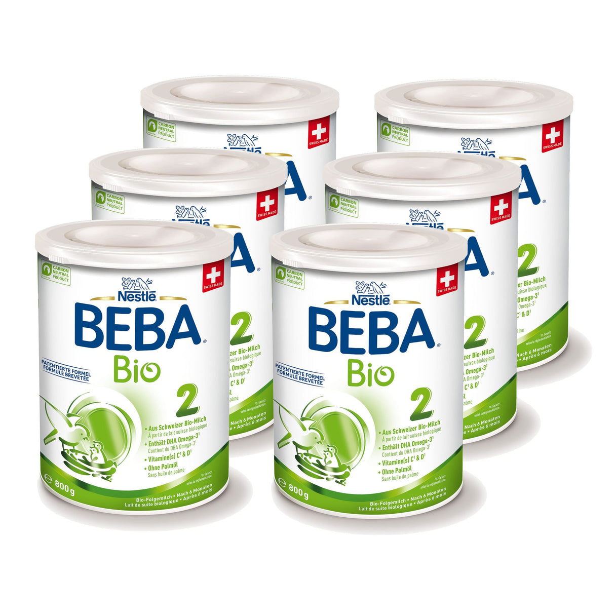 BEBA 2 Bio Folgemilch, Folgemilch nach dem 6. Monat