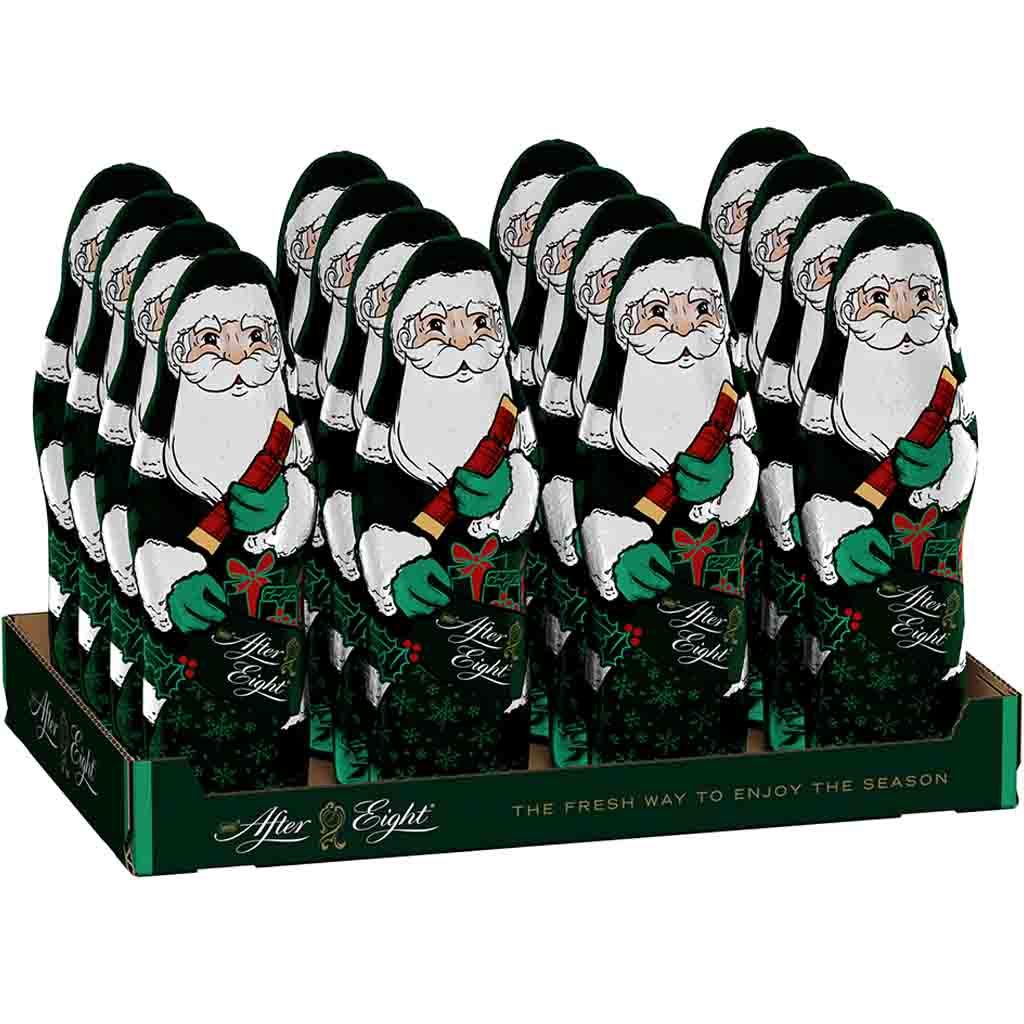 After Eight Weihnachtsmann, dunkle Schokolade mit Pfefferminzgeschmack