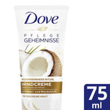 DOVE „Kokos Love“ Kleine Auszeit Kokos und Mandel, Geschenkset für Frauen mit Feuchtigkeitspflegeöl, Handcreme, Bodylotion, Deodorant und Haarband