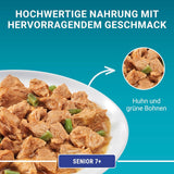 PURINA ONE SENIOR 7+ Katzenfutter nass für Seniorkatzen, mit Huhn