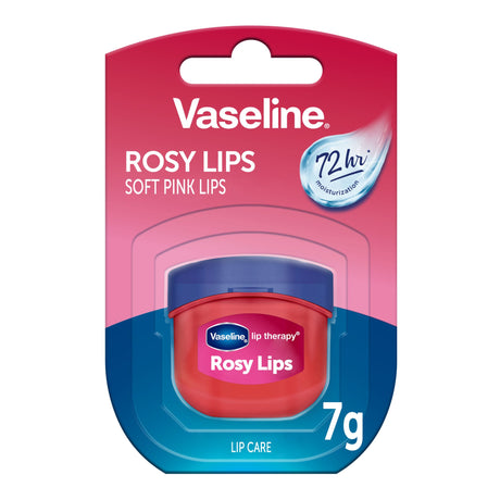 Vaseline Lip Therapy 7G Rosy | Pflegender Lippenbalsam für optimale Feuchtigkeit | Doppelpack