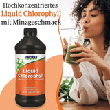 Now Foods Liquid Chlorophyll mit Minzgeschmack