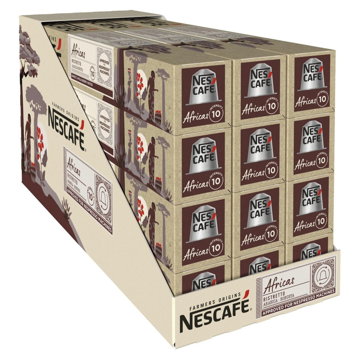 NESCAFÉ Farmers Origins Africas Ristretto pour le machines NESPRESSO