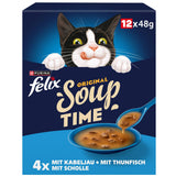 FELIX Soup, Suppe mit zarten Stückchen, Geschmacksvielfalt aus dem Wasser