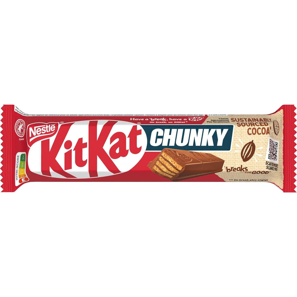 NESTLÉ KitKat Chunky Classic Schokoriegel 24er Pack
