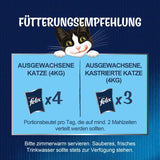 FELIX So gut wie es aussieht Katzenfutter nass in Gelee mit Gemüse, Sorten-Mix