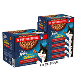 FELIX Sensations Gelees Katzenfutter nass in Gelee, Sorten-Mix