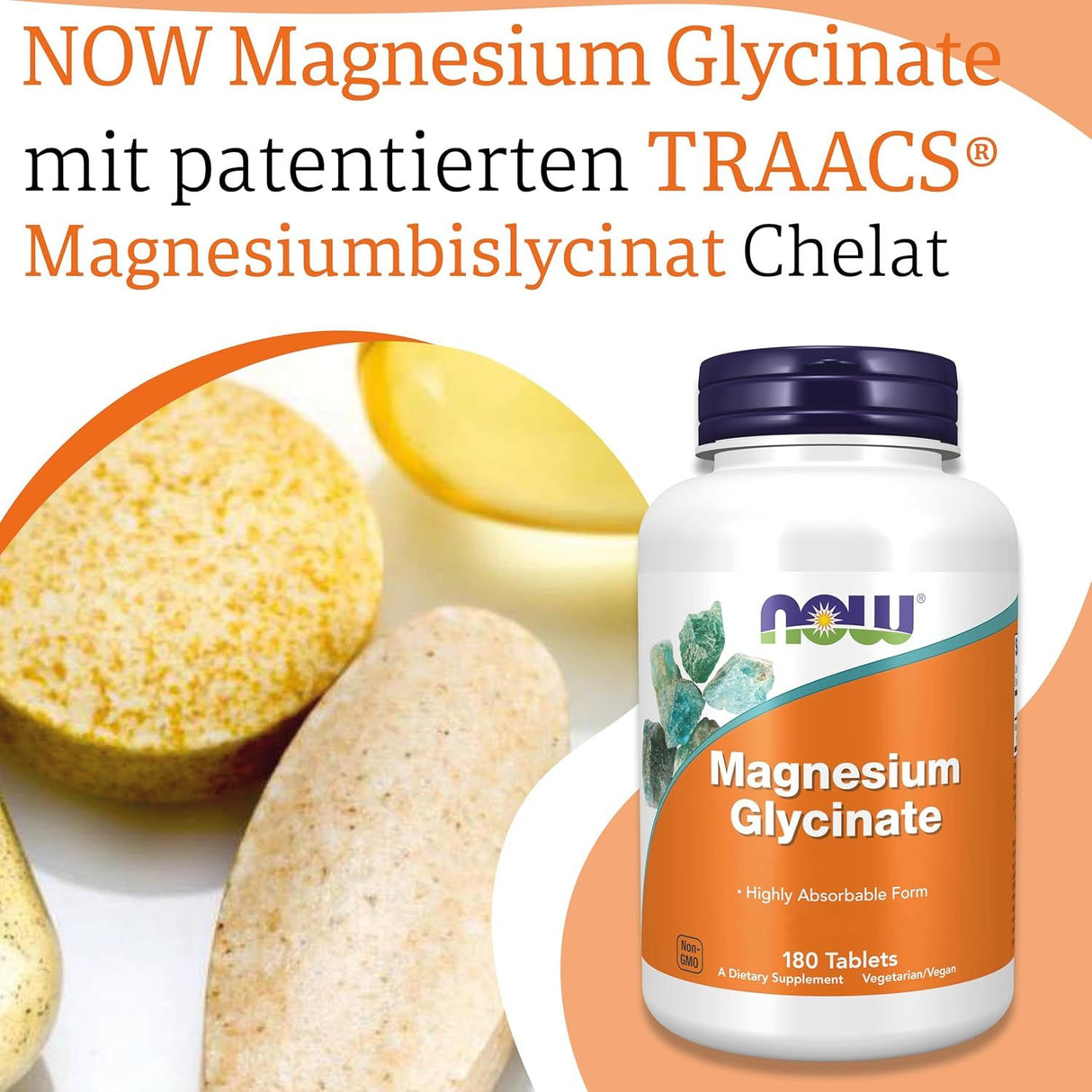 Now Foods Magnesium Glycinate 2000 mg