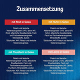 FELIX So gut wie es aussieht Katzenfutter nass in Gelee, Sorten-Mix