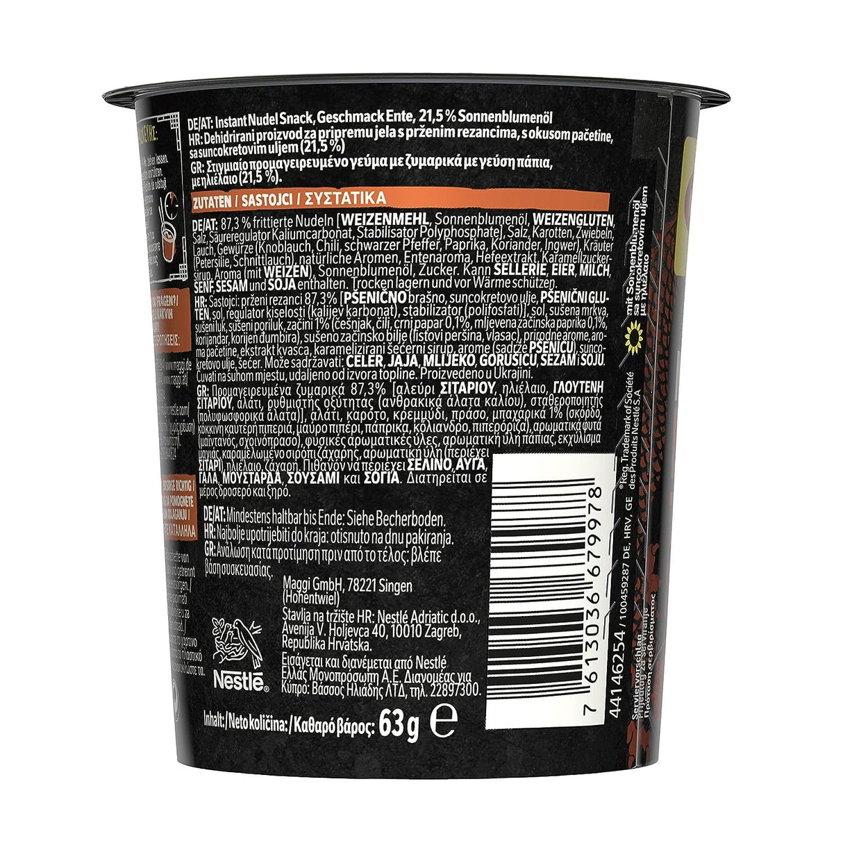 MAGGI Magic Asia Noodle Cup Duck [MHD 09/26]